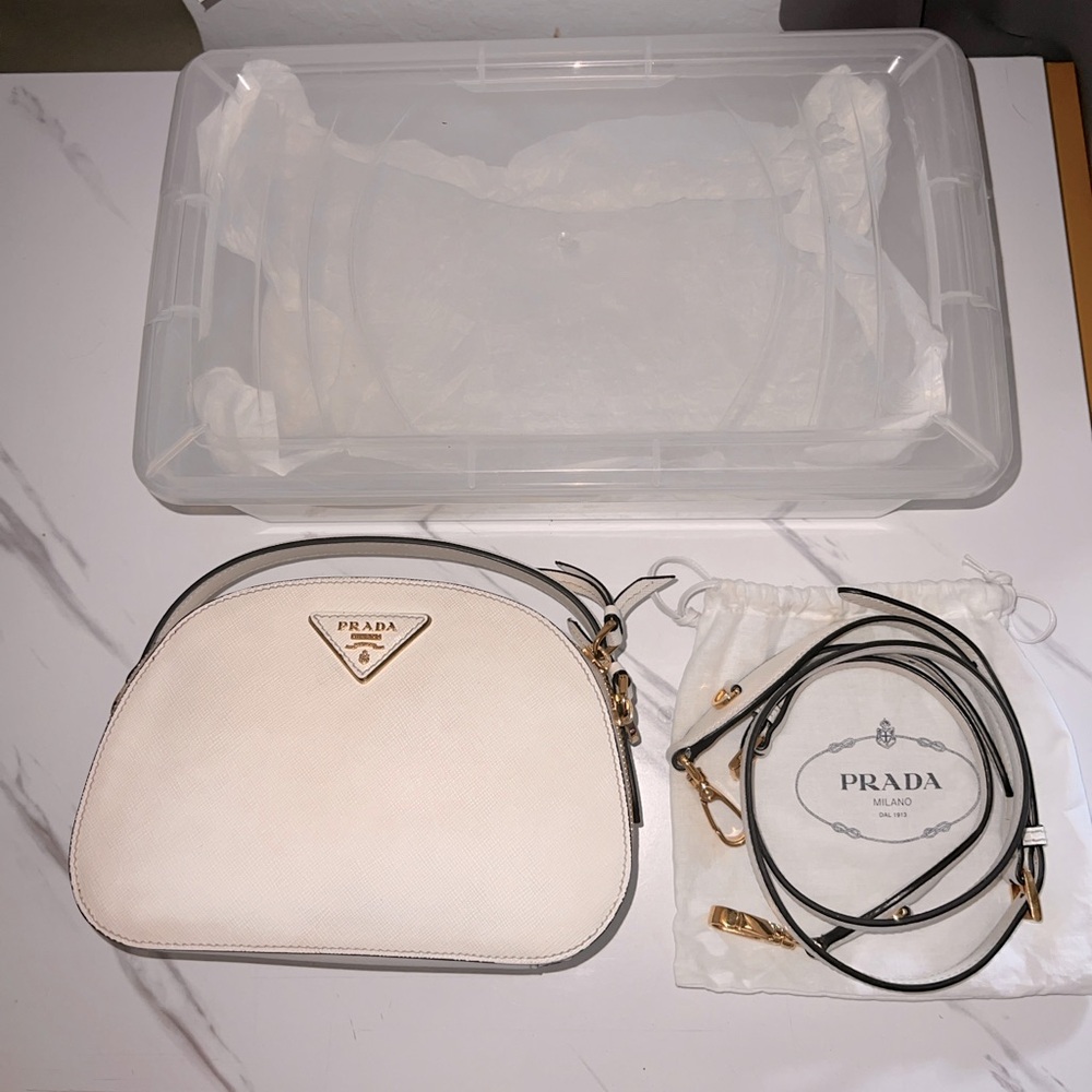 PRADA SAFFIANO ODETTE Crossbody Bag